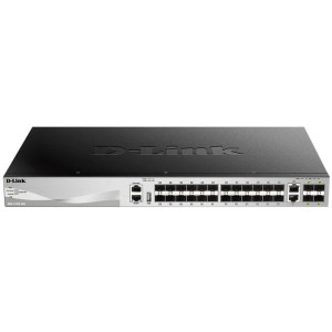 D-Link DGS-3130-30S 30-Port Gigabit Lite L3 Managed Switch, 24x SFP ports, 2x 10GBASE-T and 4x 10G SFP+